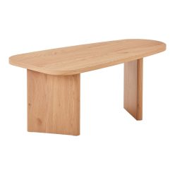 Mel natural tölgy dohányzóasztal