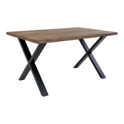 Ulon füstölt tölgy étkezőasztal 140 cm