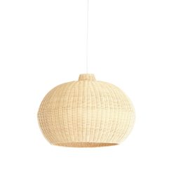 Melzor natural rattan függőlámpa M