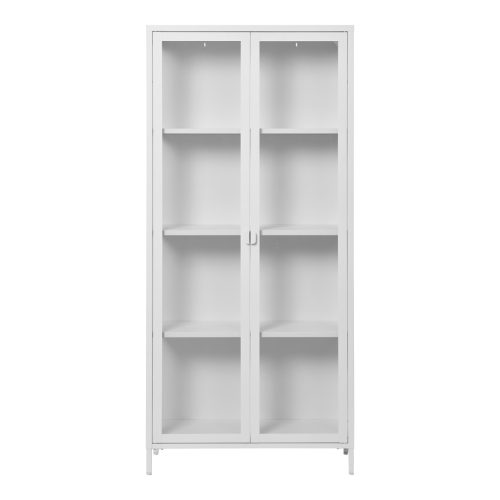 Bris fehér fém 2 ajtós kabinet 175 