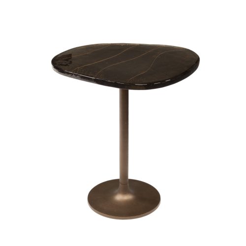 Eclipse antik bronz lerakóasztal M