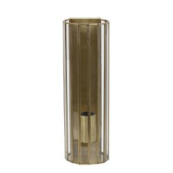 Stroby bronz/üveg falikar M