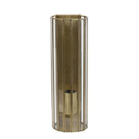 Stroby bronz/üveg falikar M