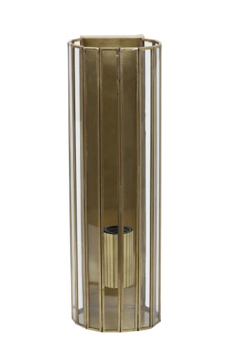 Stroby bronz/üveg falikar M