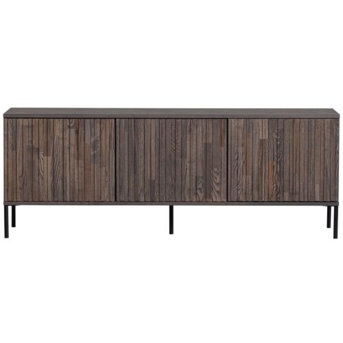 New Gravure espresso kőris furnér TV állvány 150 cm