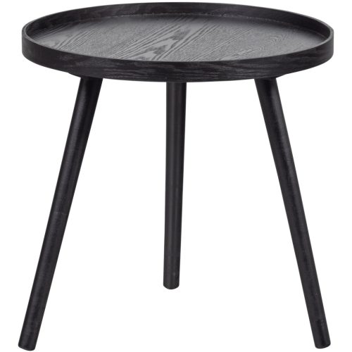 Mesa fekete fa lerakóasztal M