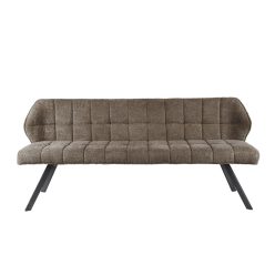 Grid taupe bouclé étkezőpad