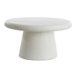 Kulona cream dohányzóasztal Ø70