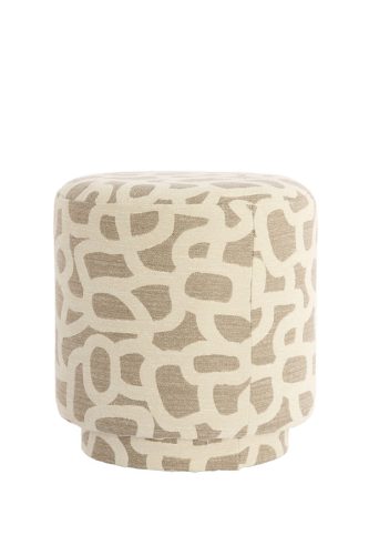 Davonte taupe/bézs puff