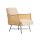 Fiora bézs/rattan fotel