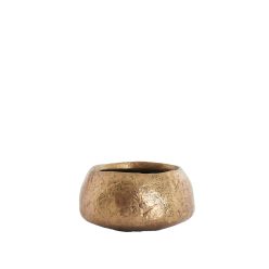 Tingri antik bronz kaspó XS