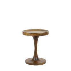 Joekon olajozott mangófa lerakóasztal S