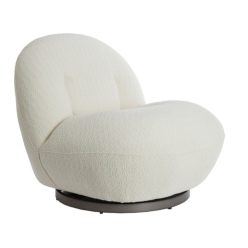 Gumaca krém bouclé fotel
