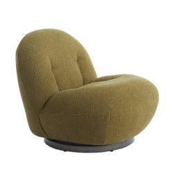 Gumaca zöld bouclé fotel