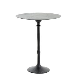 Janna antik fekete lerakóasztal M