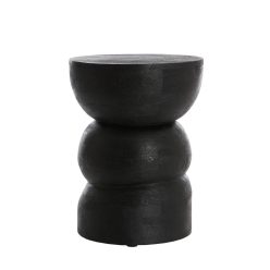 Azalio fekete mangófa lerakóasztal