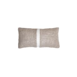 Levis bézs/fehér díszpárna 60x30