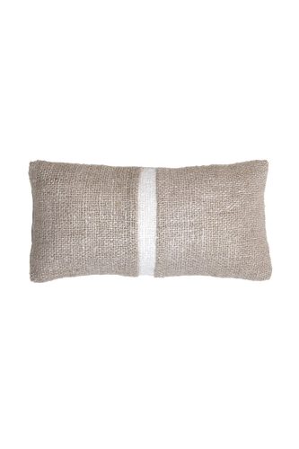 Levis bézs/fehér díszpárna 60x30