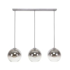 Bubble Shaded füstüveg 3L függőlámpa